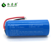 OEM de ciclo profundo kc 500 mah 26650 baterías de iones de litio 3.7 v batería recargable de iones de litio